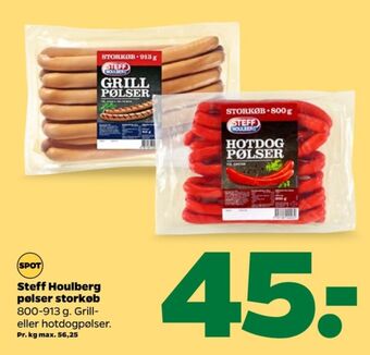 Steff houlberg hotdogpølser
