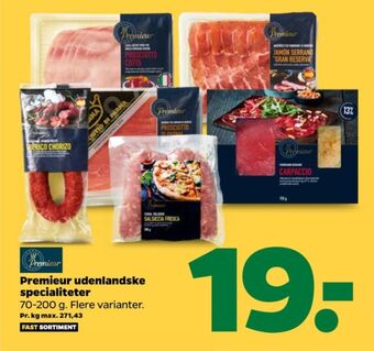 Netto Premieur salsiccia tilbud