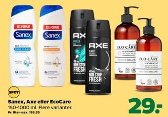 Netto Sanex bodyshampoo tilbud