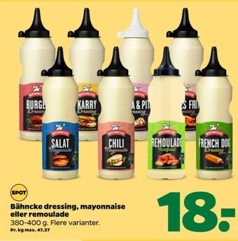 Netto Bähncke dressing tilbud