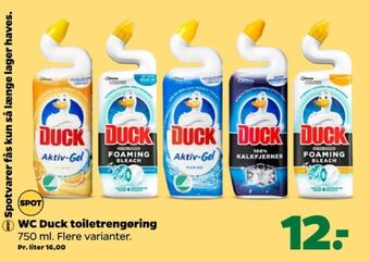 Netto Duck wc-rens tilbud