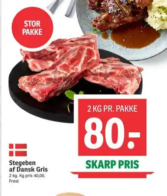 SPAR Ukendt stegeben tilbud