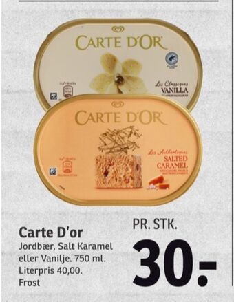 SPAR Carte dor is tilbud