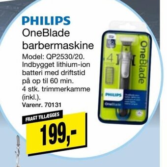 Harald Nyborg OneBlade Barbermaskine tilbud