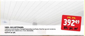jem & fix Væg- og loftpanel tilbud