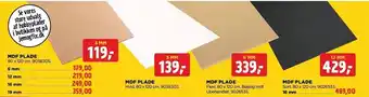 jem & fix Mdf plader tilbud