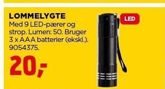 jem & fix Lommelygte tilbud