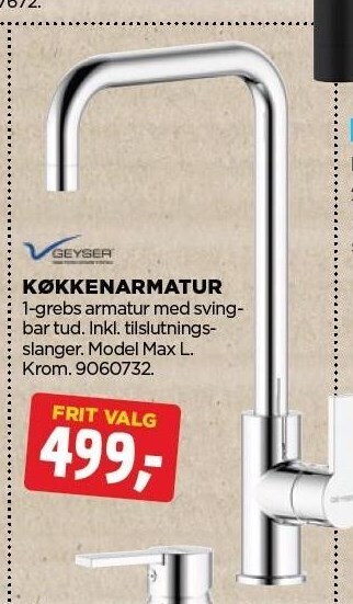 jem & fix Køkkenarmatur tilbud
