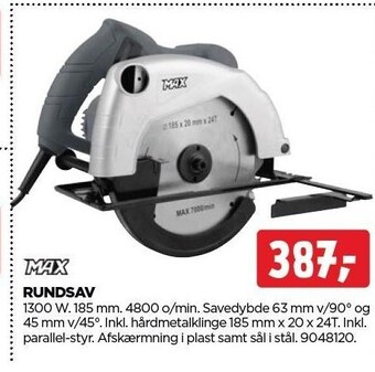 jem & fix Rundsav tilbud