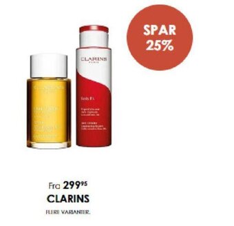 Matas Clarins tilbud