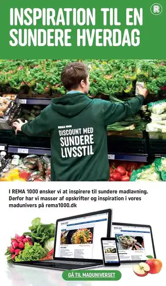 REMA 1000 Gå til maduniverset tilbud