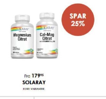 Matas Solaray tilbud