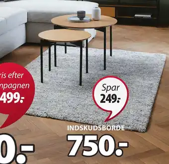 JYSK Indskudsborde tilbud