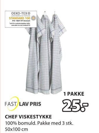 JYSK Chef Viskestykke tilbud