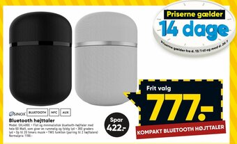 Bilka Bluetooth Højttaler tilbud