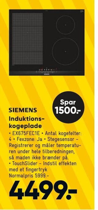 Bilka Induktionskogeplade tilbud
