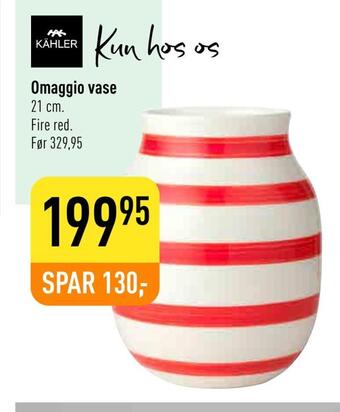 Imerco Omaggio vase tilbud
