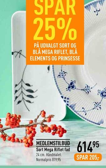 Imerco Sort mega riflet fad tilbud