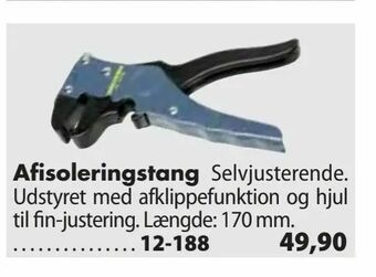 Biltema Afisoleringstang tilbud