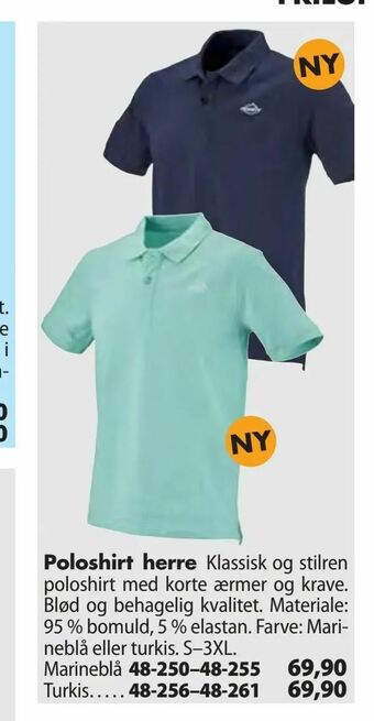 Poloshirt herre