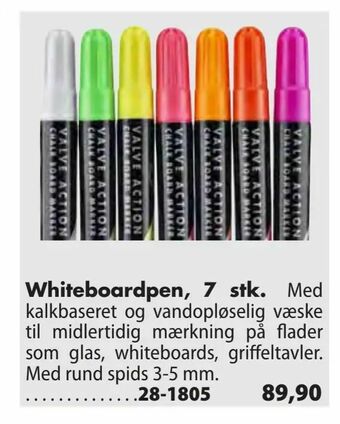 Whiteboardpen, 7 stk