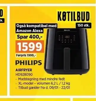 Power Airfryer - køtilbud tilbud
