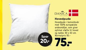 Bilka Hovedpude tilbud