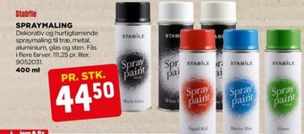 jem & fix Stabile spraymaling tilbud
