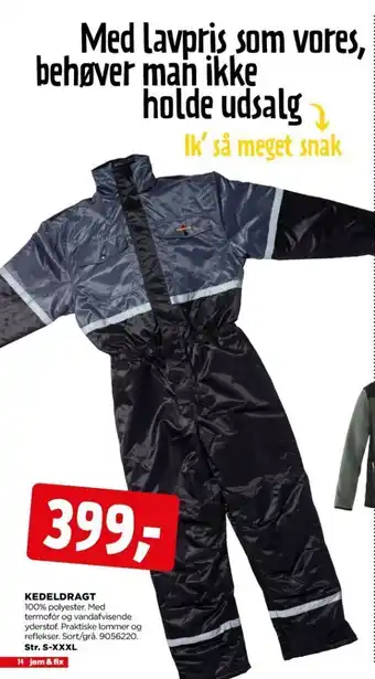 jem & fix Ukendt kedeldragt tilbud
