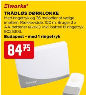 Elworks dørklokke