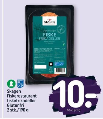 REMA 1000 Skagen fiskerestaurant fiskefrikadeller tilbud