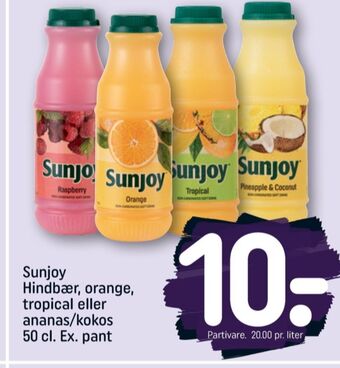 REMA 1000 Sunjoy appelsinjuice tilbud