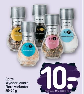 REMA 1000 Spize krydderier tilbud
