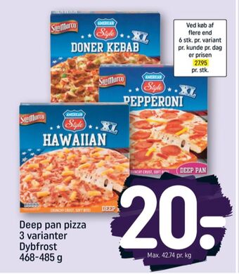 REMA 1000 San marco pizza tilbud