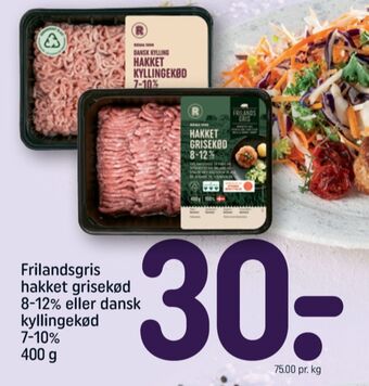 REMA 1000 Rema 1000 hakket grisekød tilbud