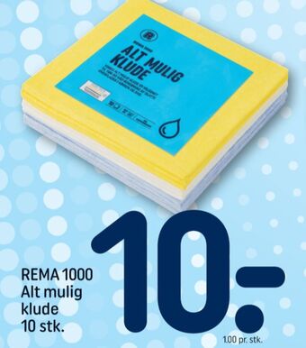 REMA 1000 Rema 1000 klude tilbud