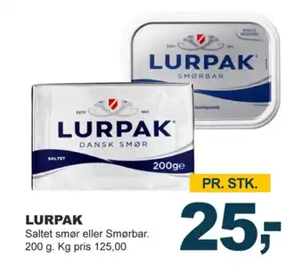 Let-Køb Lurpak smør tilbud