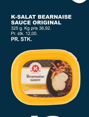 Let-Køb K-salat bearnaise sauce original tilbud
