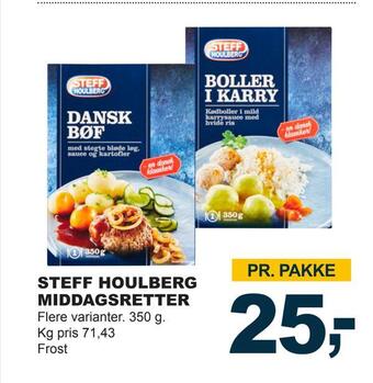 Let-Køb Steff houlberg middagsretter tilbud