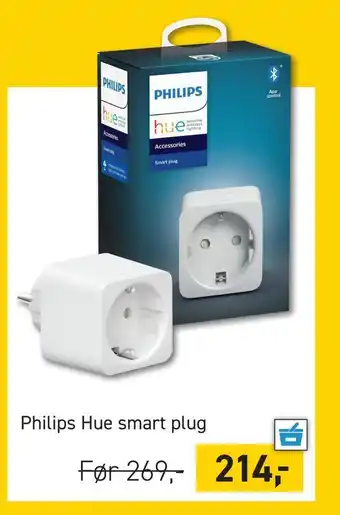 Johannes Fog Philips hue smart plug tilbud
