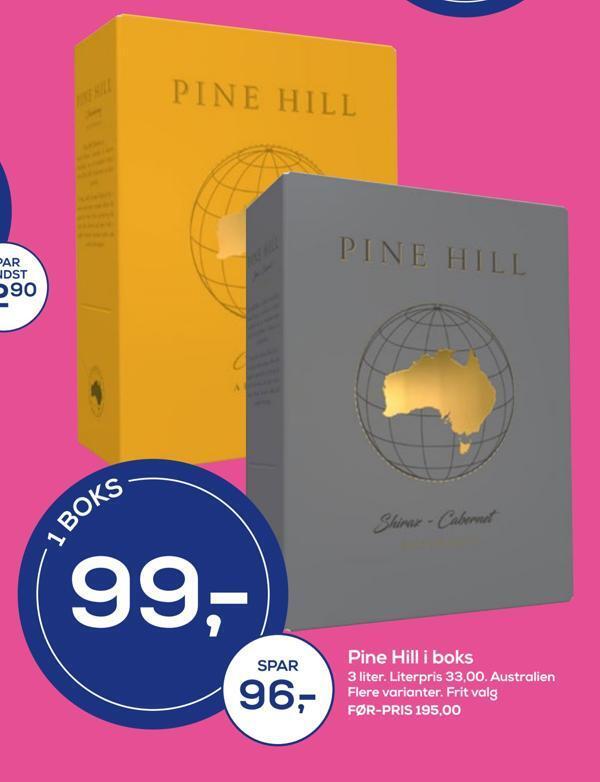 Pine hill i boks tilbud hos Irma