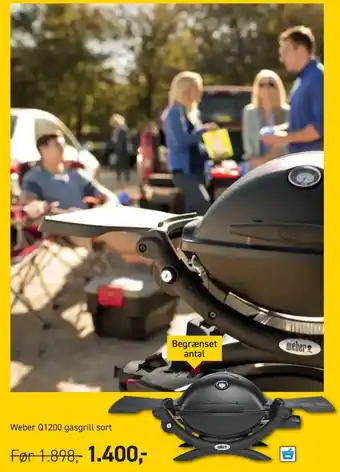 Johannes Fog Weber gasgrill tilbud