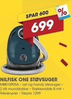 Nilfisk one støvsuger