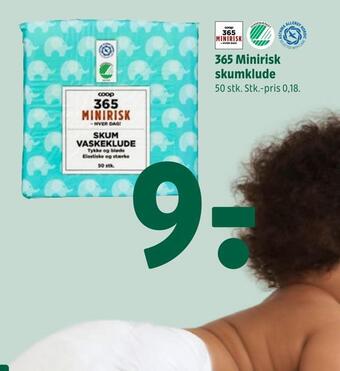 Coop 365 365 minirisk skumklude tilbud