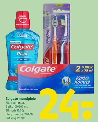 Coop 365 Colgate mundpleje tilbud