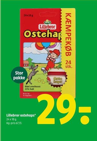 Coop 365 Lillebror ostehaps* tilbud