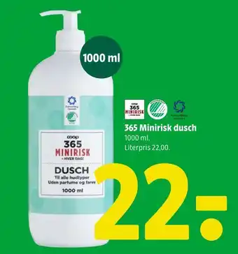 Coop 365 365 minirisk dusch tilbud