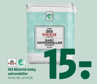 Coop 365 365 minirisk baby vatrondeller tilbud