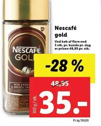 Lidl Nescafé gpæd tilbud