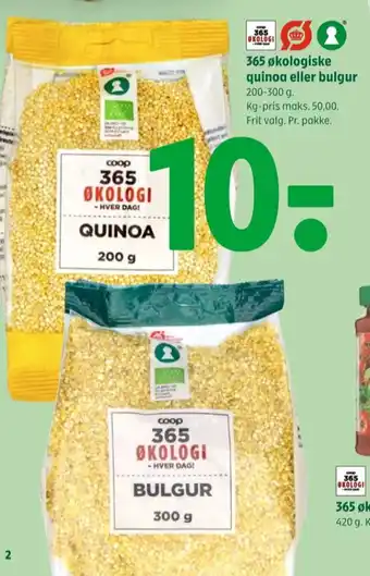 Coop 365 Coop 365 quinoa tilbud